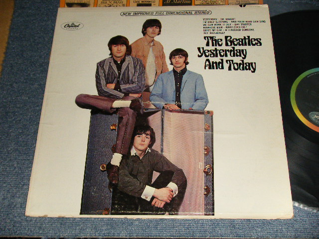 画像1: THE BEATLES - YESTERDAY And TODAY (BUTCHER Cover : SECOND STATE UN-PEELED) (Matrix #A)ST-1-2553- A-1 IAM in TRAIANGLE  B)ST-2- 2553-A-5  IAM in TRAIANGLE)  "SCRANTON Press in PENNSYLVANIA")  (Ex++/Ex++ EDSP) [/ 1966 US AMERICA ORIGINAL STEREO Used LP