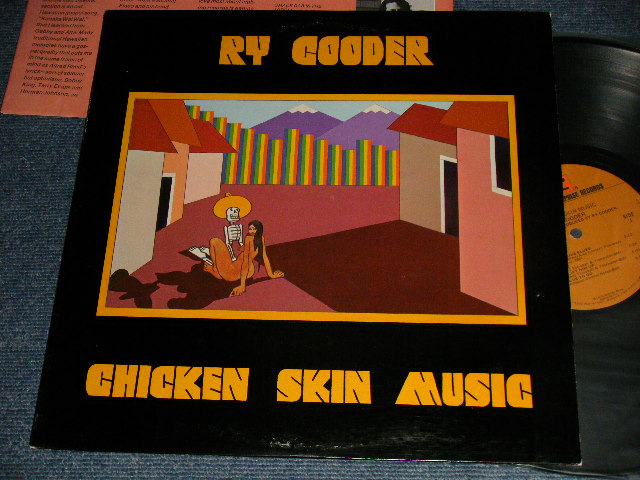 画像1: ost RY COODER -  CHIKIN SKIN MUSIC (With CUSTOM INNER) (Matrix #A) MS-1-2254 RE-1 LW2 2 ＊ B) MS-2-2254 RE-1 LW-1  2 ) " LOS ANGELES Press in CA" (Ex++/MINT-)  /  1976 US AMERICA ORIGINAL 1st Press "BROWN Label"  Used LP 