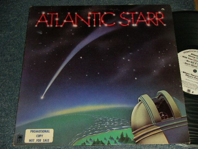 画像1: ATLANTIC STARR - ATLANTIC STARR (Ex++/Ex+++ BB for PROMO) / 1978 US AMERICA ORIGINAL "WHITE LABEL PROMO" Used LP