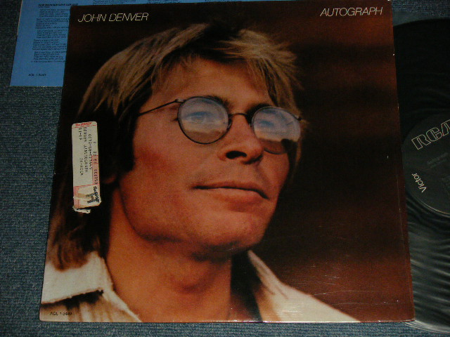 画像1: JOHN DENVER - AUTOGRAPH (With CUSTOM INNER SLEEVE) (MINT-/MINT-) / 1980 US AMERICA ORIGINAL Used LP  