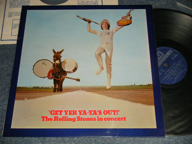 画像1: ROLLING STONES - GET YER YA-YA'S OUT ( Matrix # 1W/3W ) (Ex+++/Ex++ Looks:Ex+) / 1970 UK ENGLAND RE-PRESS "1st Press Label"  Used LP 