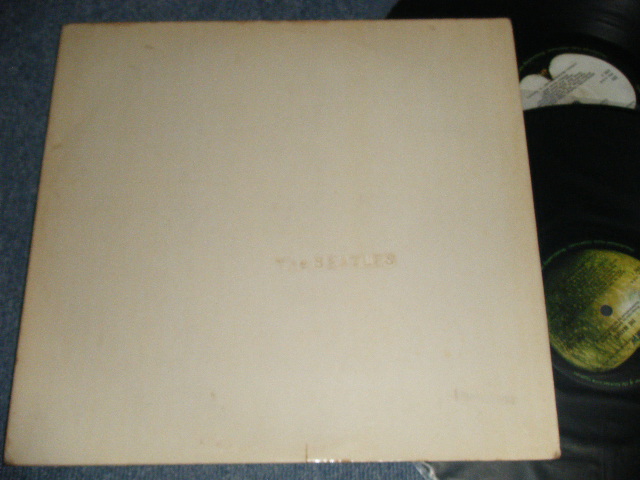 画像1: THE BEATLES - THE BEATLES (WHITE ALBUM) (Matrix #A or 1) XEX 709-1  5 OM B or 2)XEX 710-1  7 OL  C or 3)XEX 711-1  5 TL D or 4)XEX 712-1 1 GGD ) (Ex++/Ex++) (No.0072938) / 1968 UK ENGLAND ORIGINAL "TOP LOARDER  OPEN" & "1st Press NO Credit 'An E.M.I. Recording'  Label" MONO Used 2 LP's  (1 x PIN-UP PICTURES & 1 x POSTER) 