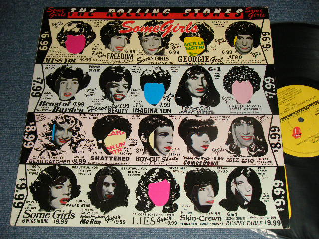 画像1: ROLLING STONES - SOME GIRLS (Ex+++/MINT-)  /  1978 UK ENGLAND RE-PRESS / 2nd Press INNER SLEEVEer Used LP