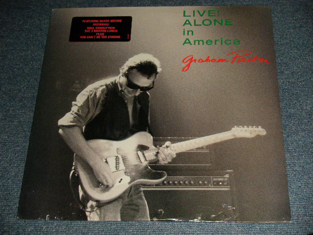 画像1: GRAHAM PARKER  - LIVE! ALONE IN AMERICA (SEALED) / 1989 US AMERICA ORIGINAL "BRAND NEW SEALED" LP