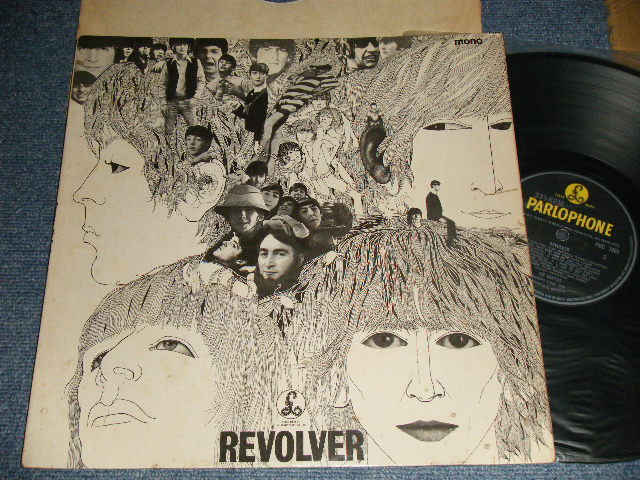 画像1: The BEATLES - REVOLVER (Matrix #A)XEX 605-2 522 RTD B)XEX 606-3 4 RHP) (Ex++/Ex+++ Looks:Ex+) / 1966 UK ENGLAND ORIGINAL "YELLOW PARLOPHONE" "MONO" Used LP