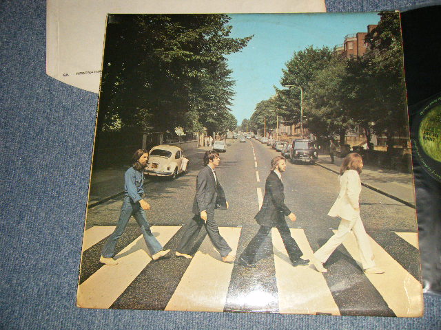 画像1: THE BEATLES - ABBEY ROAD (with HER MAJESTY / 2nd Version Label) (Matrix #A)YEX 749-2 4 OTP B)YEX 750-1 1 ODT) (Ex++/Ex+++, Ex+) / 1969 UK ENGLAN ORIGINAL "2nd Press Label" Used LP   