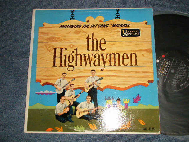 画像1: The HIGHWAYMEN - The HIGHWAYMEN  (Ex+/Ex+) / 1960 US AMERICA ORIGINAL 1st Press "BLACK Label" MONO Used LP 