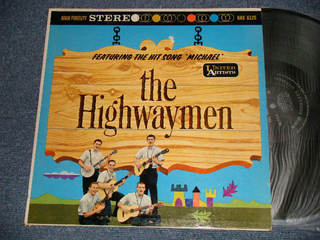 画像1: The HIGHWAYMEN - The HIGHWAYMEN  (Ex++/Ex+) / 1960 US AMERICA ORIGINAL 1st Press "BLACK Label" STEREO Used LP 