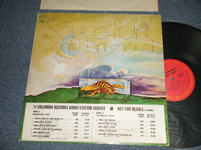 画像1: JOHN HAMMOND - SOURCE POINT (Ex+++/MINT-) / 1971 US AMERICA ORIGINAL "PROMO" Used LP