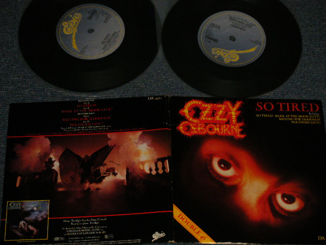 画像1: OZZY OSBOURNE - SO TIRES (MINT-/MINT- B-2:Ex+++) / 1984 UK ENGLAND ORIGINAL Used Double 2 x 7" 33rpm EP with PICTURE SLEEVE 