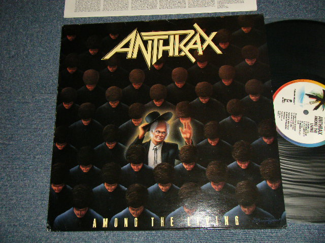 画像1: ANTHRAX  - AMONG THE LIVING (With CUSTOM INNER)  (Ex+++/MINT-) / 1985 UK ENGLAND ORIGINAL Used LP