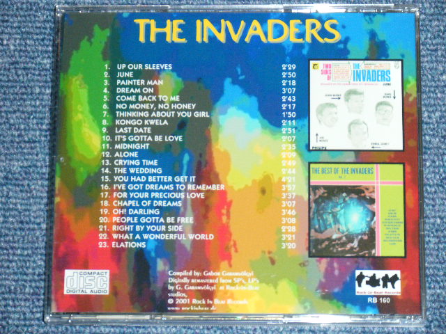 画像: THE INVADERS - TWO GREAT SOUTH AFRICAN BEAT LP ON 1 CD  TWO SIDES OF + BEST OF VOL.2  / GERMAN Brand New CD-R  Special Order Only Our Store