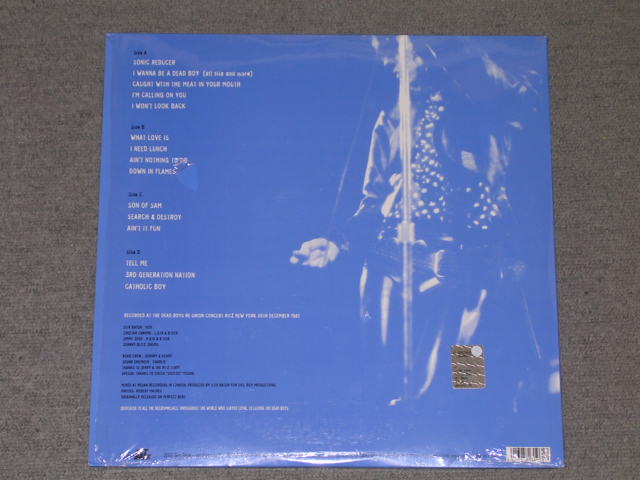 画像: DEAD BOYS - LIVER THAN YOU'LL EVER BE / 2000 ITALY ORIGINAL 180g Sealed 2LP