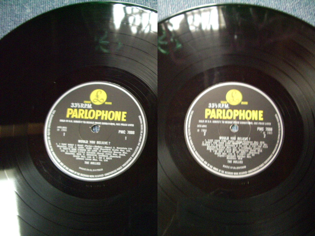 画像: THE HOLLIES - WOULD YOU BELIEVE ( Ex+++)  / 1966 UK ORIGINAL "YELLOW PARLOPHONE" MONO  LP 