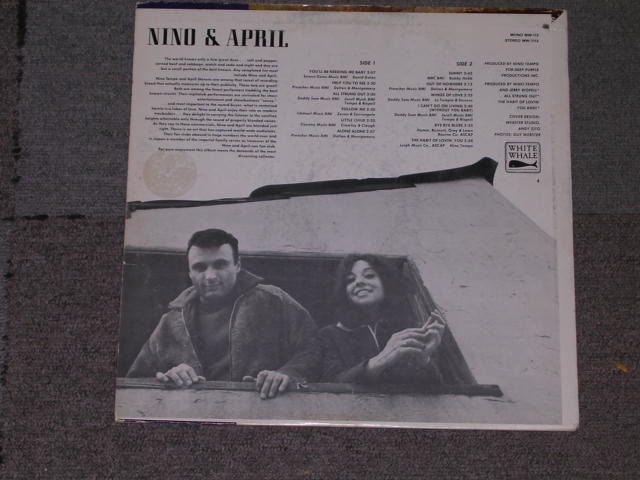 画像: NINO TEMPO & APRIL STEVENS - ALL STRUNG OUT / 1967  US ORIGINAL MONO  LP 