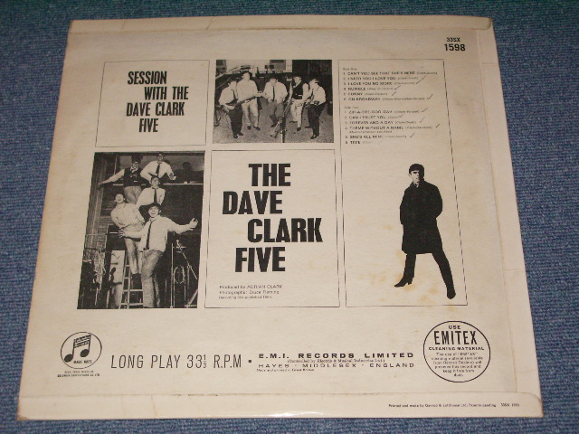 画像: THE DAVE CLARK FIVE - SESSION WITH ( Ex++ / MINT- ) / 1964 UK Original MONO LP 