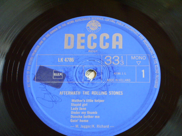 画像: ROLLING STONES - AFTERMATH (Ex+/Ex++ WOBC, STOBC, SPLIT) /  1966 HOLLAND ORIGINAL MONO LP 