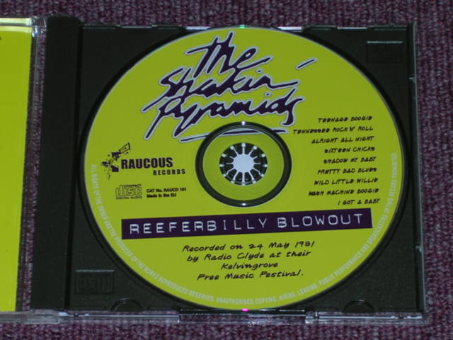 画像: SHAKIN' PYRAMIDS, THE - REEFERBILLY BLOWOUT / EU Brand NEW CD  