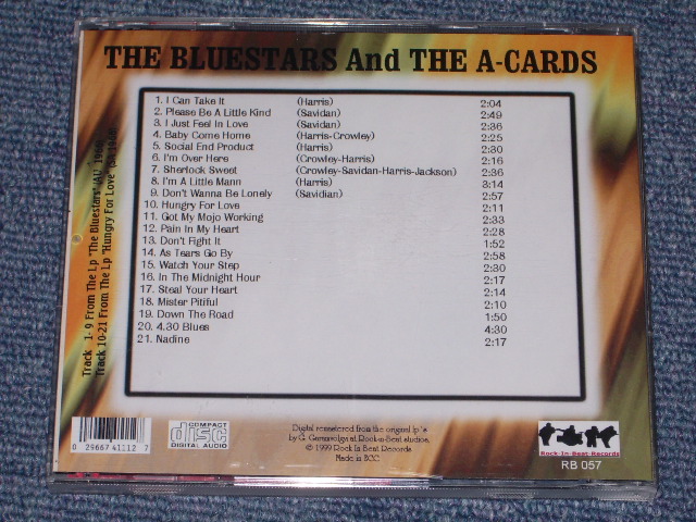 画像: THE BLUESTARS +THE A-CARDS -  THE BLUESTARS + HUNGRY FOR LOVE    / LIMITED REPRESS CD-R