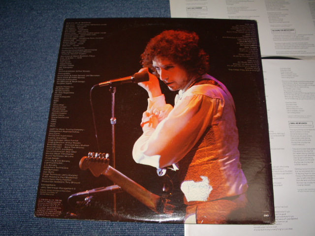 画像: BOB DYLAN - AT BUDOKAN with POSTER  / 1979 US ORIGINAL 2LP