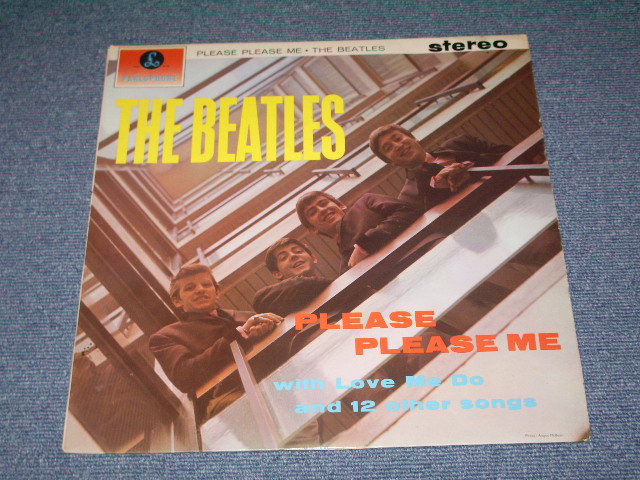 THE BEATLES - PLEASE PLEASE ME ( YELLOW & BLACK Label : 4th Press STEREO 