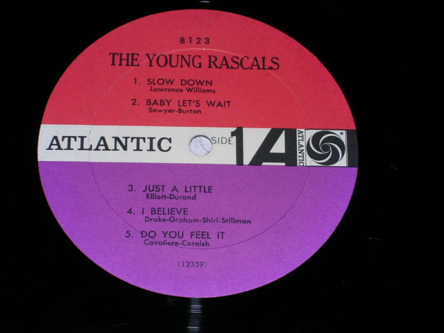 画像: YOUNG RASCALS -THE YOUNG RASCALS / 1966 US ORIGINAL LP 