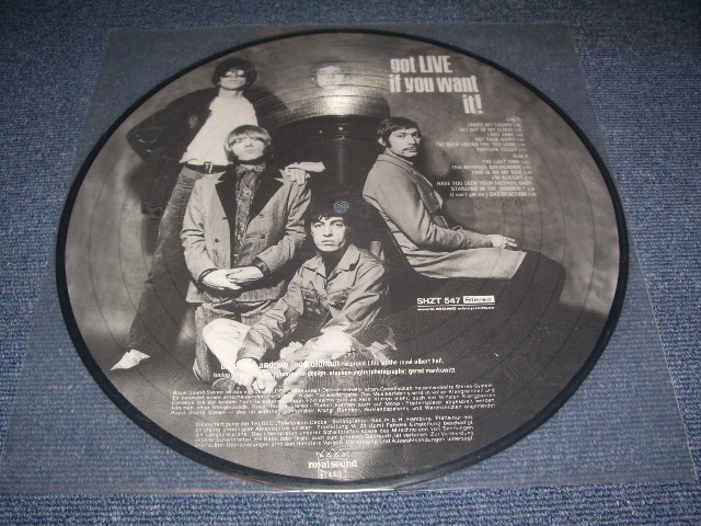 画像:  THE ROLLING STONES - LIVE / GOT LIVE IF YOU WANT IT ( PICTURE DISC ) / 2000? GERMAN  LIMITED Brand New LP 