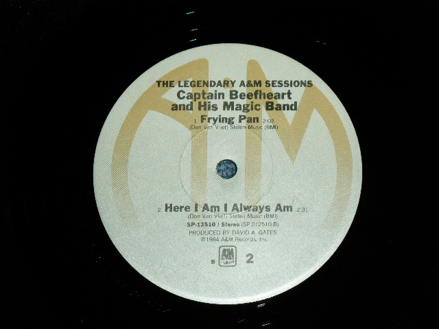 画像: CAPTAIN BHEEFHEART and His Magic Band - THE LEGENDARY A&M SESSIONS ( ALL RARE TRACKS ) / 1984 US ORIGINAL PROMO  Used LP 