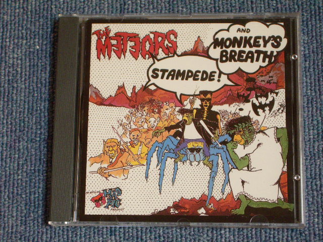 画像1: THE METEORS - STAMPEDE OF + MONKEY'S BREATH / 1989 UK Original Brand New CD  