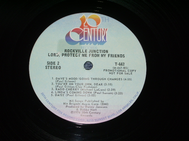 画像: ROCKVILLE JUNCTION - LORD PROTECT FROM MY FRIENDS  / 1974 US ORIGINAL PROMO  LP 