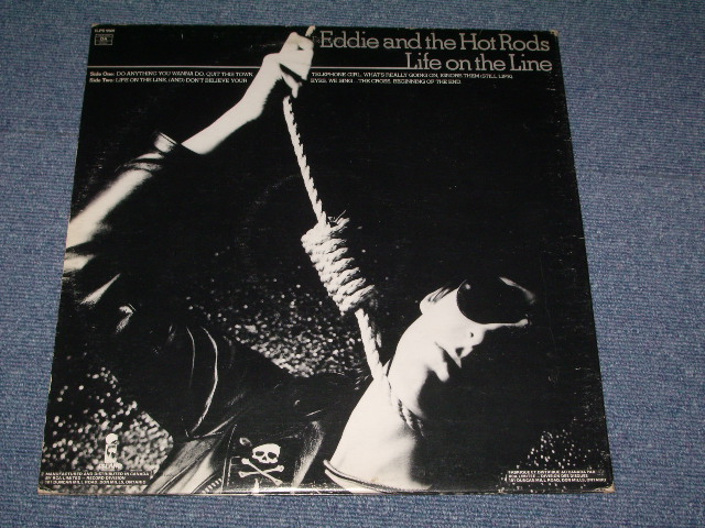 画像: EDDIE and the HOT RODS - LIFE ON THE LINE / 1977 CANADA ORIGINAL LP 