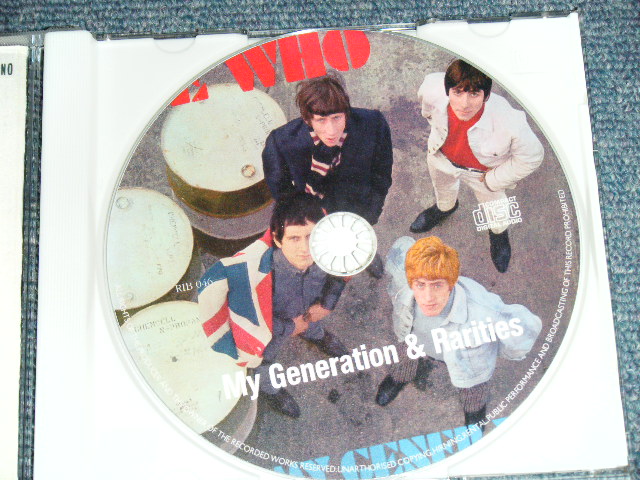 画像: THE WHO - MY GENERATION ( ORIGINAL ALBUM + RARE BONUS TRACKS )   / GERMAN Brand New  CD-R 