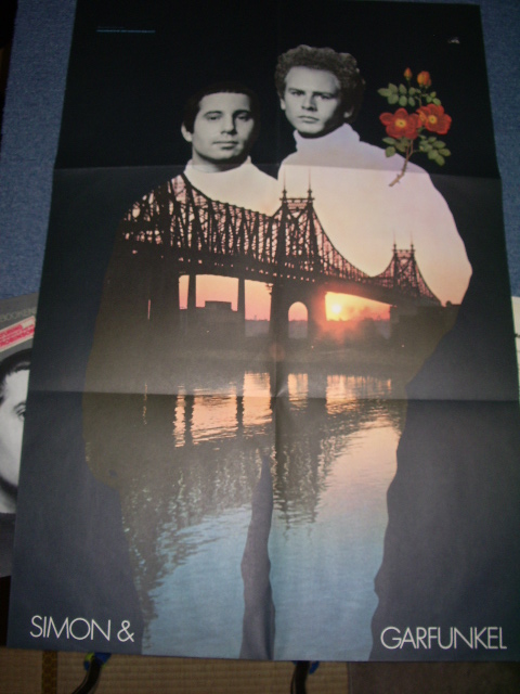 画像: SIMON & GARFUNKEL - BOOKENDS   US ORIGINAL LP With POSTER+ TITLE STICKER 