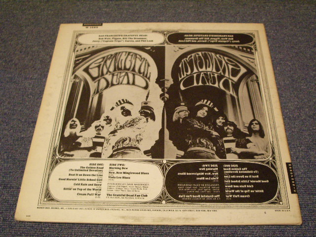 画像: GRATEFUL DEAD - GRATEFUL DEAD(Ex/Ex+~Ex  Looks:Ex-~VG+++)   / 1967 US ORIGINAL "GOLD Label"  MONO LP 