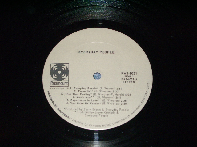 画像: EVERYDAY PEOPLE - EVERYDAY PEOPLE / 1971 US Original  LP  