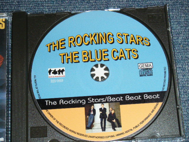 画像: THE ROCKING STARS + THE BLUE CATS - TWO GREAT BEAT LP's on 1 CD  / GERMAN Brand New  CD-R 