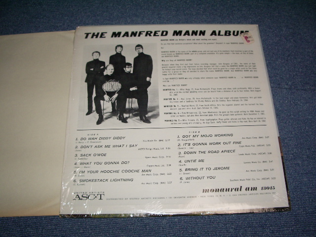 画像: MANFRED MANN - THE MANFRED MANN ALBUM   /   US 1st Press LP