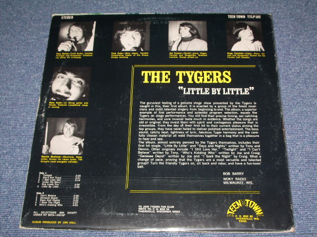 画像: TONY'S TYGERS - LITTLE BY LITTLE / 1968  US ORIGINAL LP 