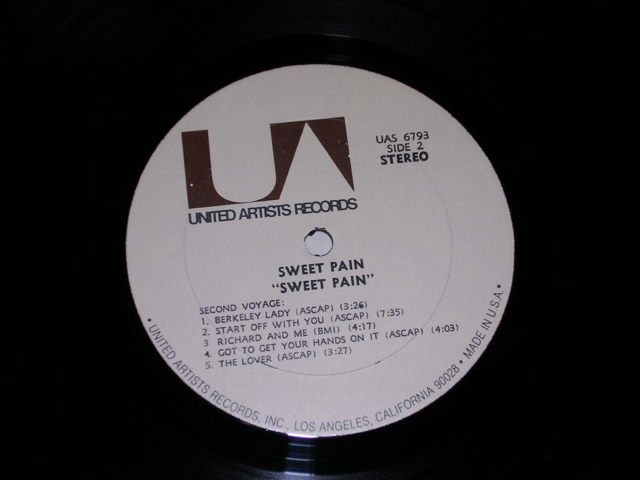 画像: SWEET PAIN - SWEET PAIN -  / 1971 US ORIGINAL LP 