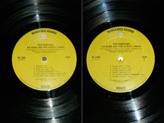 画像: VAN MORRISON - HIS HAND & THE STREET CHOIR ( Matrix Number A)39780-1-1E STERLING RL/B)39781-1-1E STERLING RL) ( Ex++/Ex+++ Looks:Ex++EDSP )/ 1970 US ORIGINAL  LP