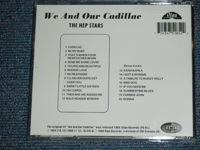 画像: HEP STARS - WE AND OUR CADILLAC / 1996 SWEDEN  ORIGINAL BRAND NEW CD