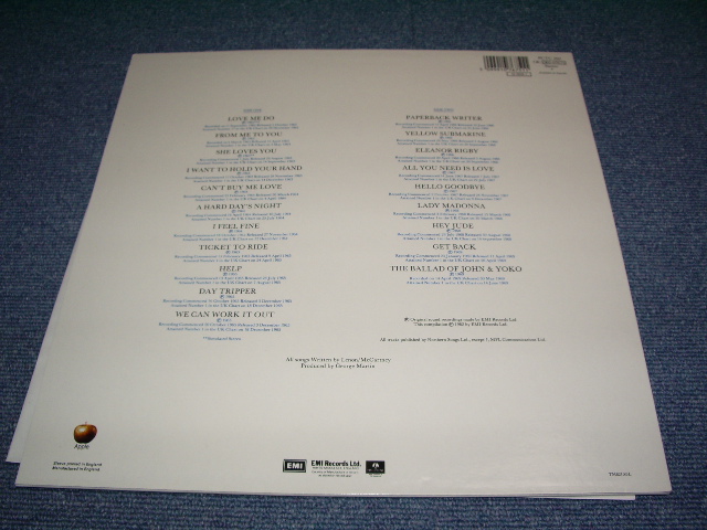 画像:  BEATLES  - 20 GREATEST HITS  /  1990s UK REISSUE BRAND NEW LP