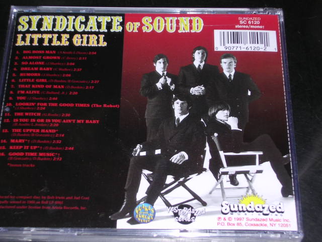 画像: SYNDICATE OF SOUND - LITTLE GIRL  / 1997 US SEALED CD 