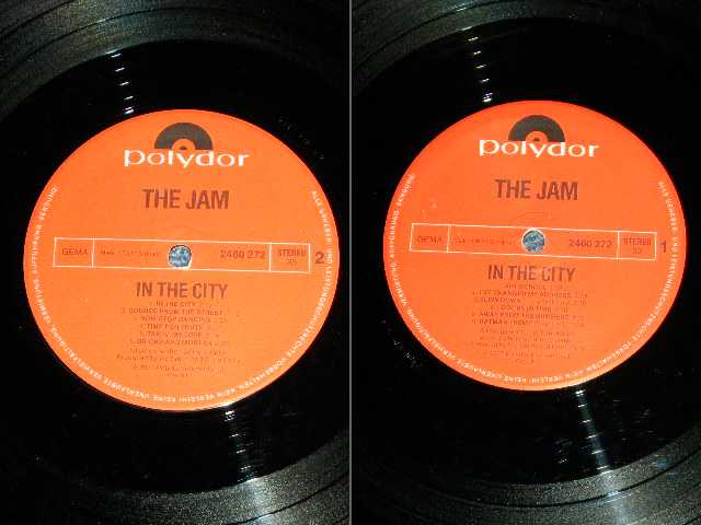 画像: THE JAM - IN THE CITY   / 1977 UK ORIGINAL Used LP 