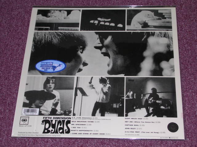 画像: BYRDS, THE -  FIFTH DIMENSION ( MONO Version ) / US REISSUE  LIMITED 180g HEAVY  VINYL Out-Of-Print now    MONO LP 