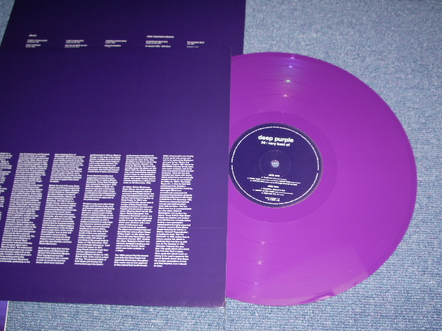 DEEP PURPLE - 30 : VERY BEST OF(PURPLE VINYL/WAX ) / 1998 EU