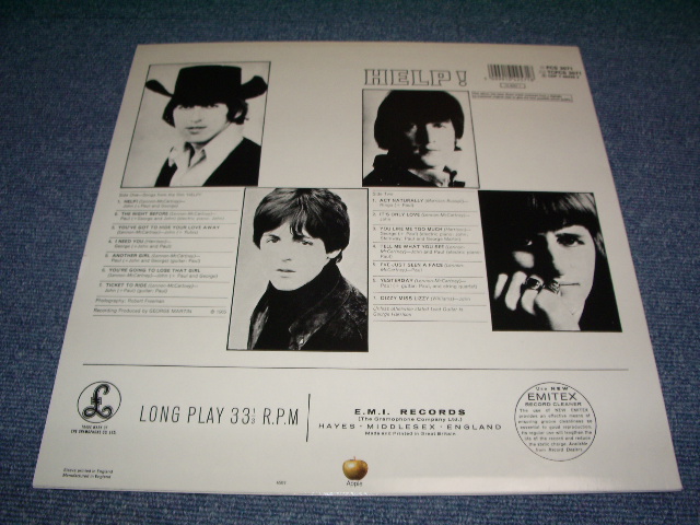 画像:  BEATLES  - HELP/  1990s UK REISSUE BRAND NEW LP