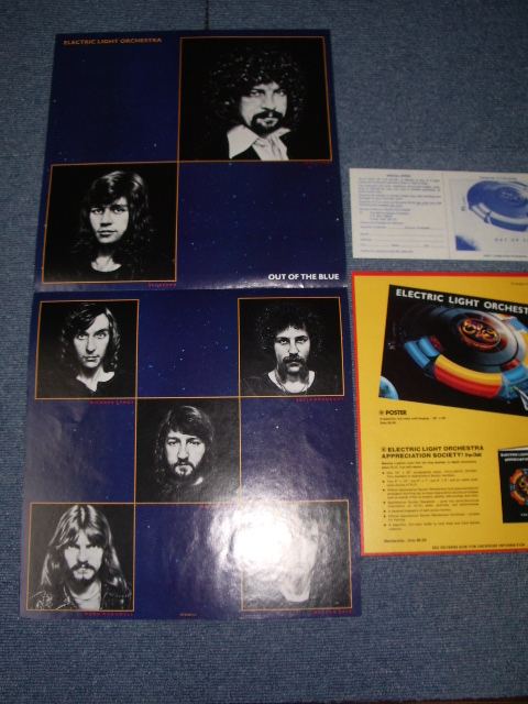 画像: ELECTRIC LIGHT ORCHESTRA ( ELO ) - OUT OF THE BLUE  / 1977  US ORIGINAL COMPLETE 2LP Set