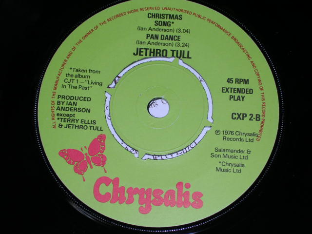 画像: JETHRO TULL - RING OUT,SOLSTICE BELLS  /  1976 UK ORIGINAL 7"SINGLE  With PICTURE SLEEVE