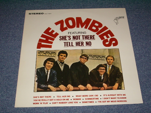 THE ZOMBIES - THE ZOMBIES ( DEBUT ALBUM in USA ) / 1965 US STEREO 